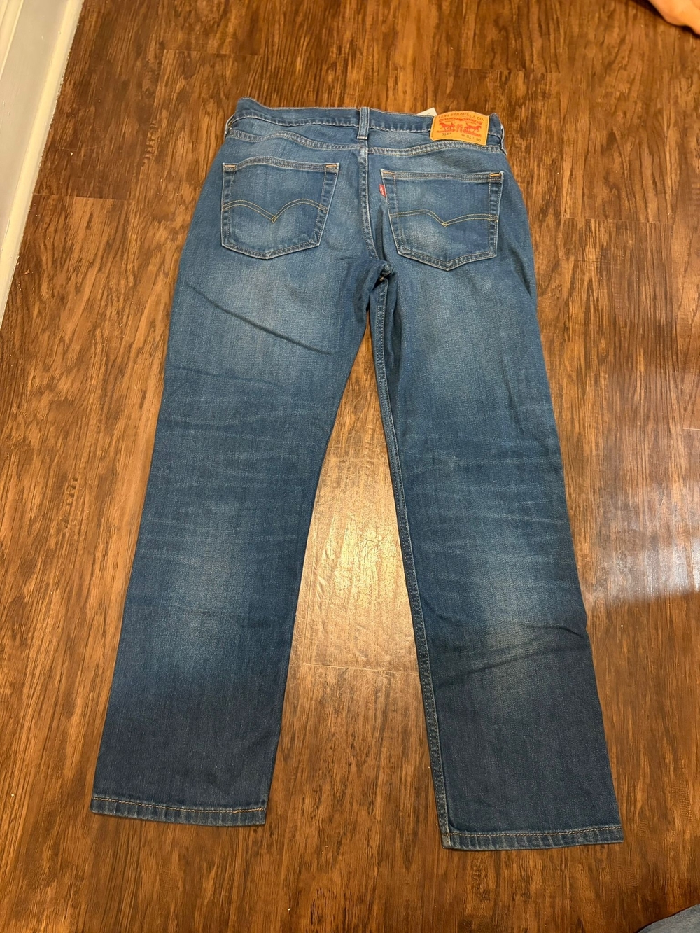 Levi's Men's Blue Straight Leg Jeans